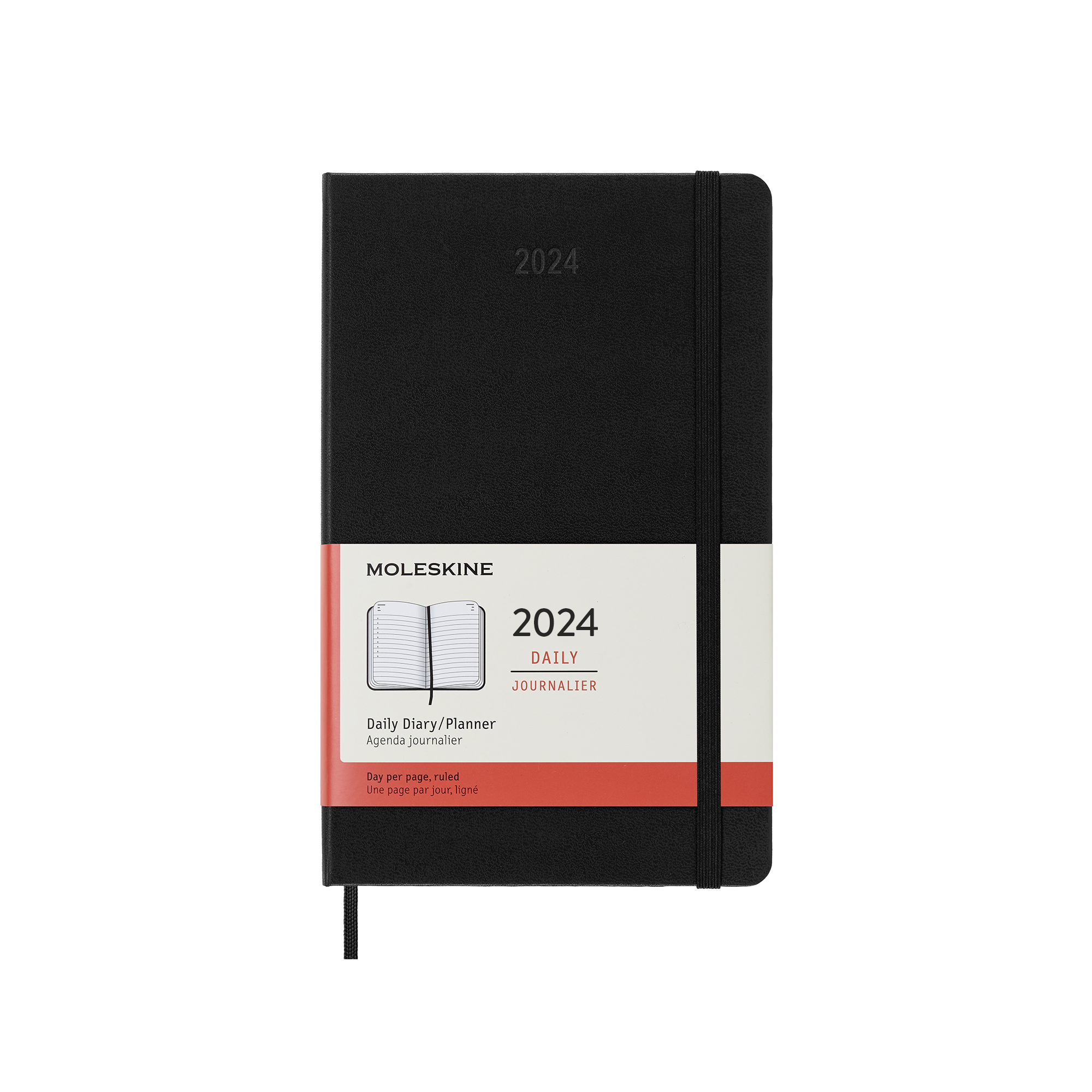 MOLESKINE® | 12M Daily Planner Hard Cover Large