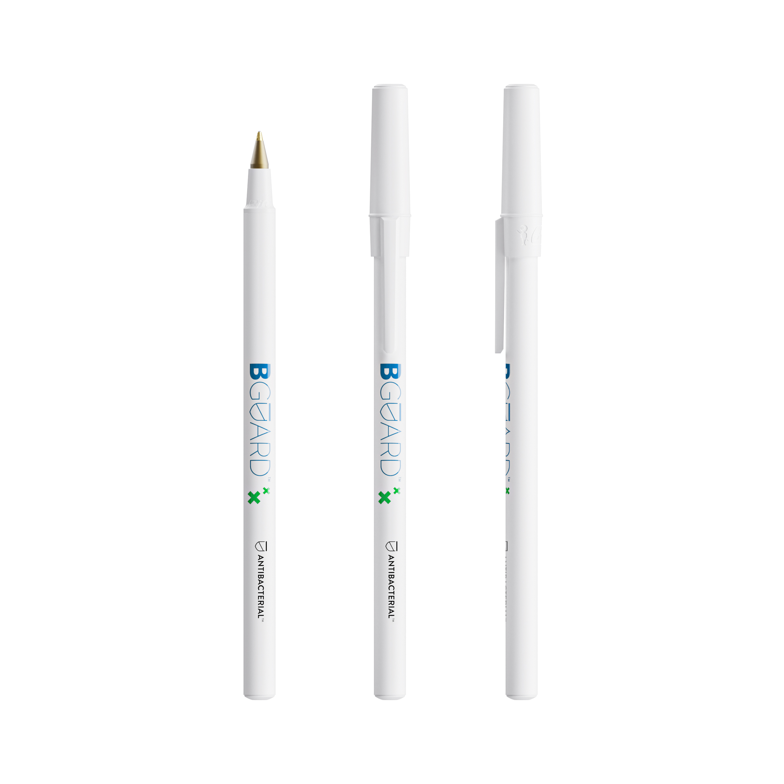 BIC Round Stic BGUARD Antibacterial Ballpen Branded Items Group