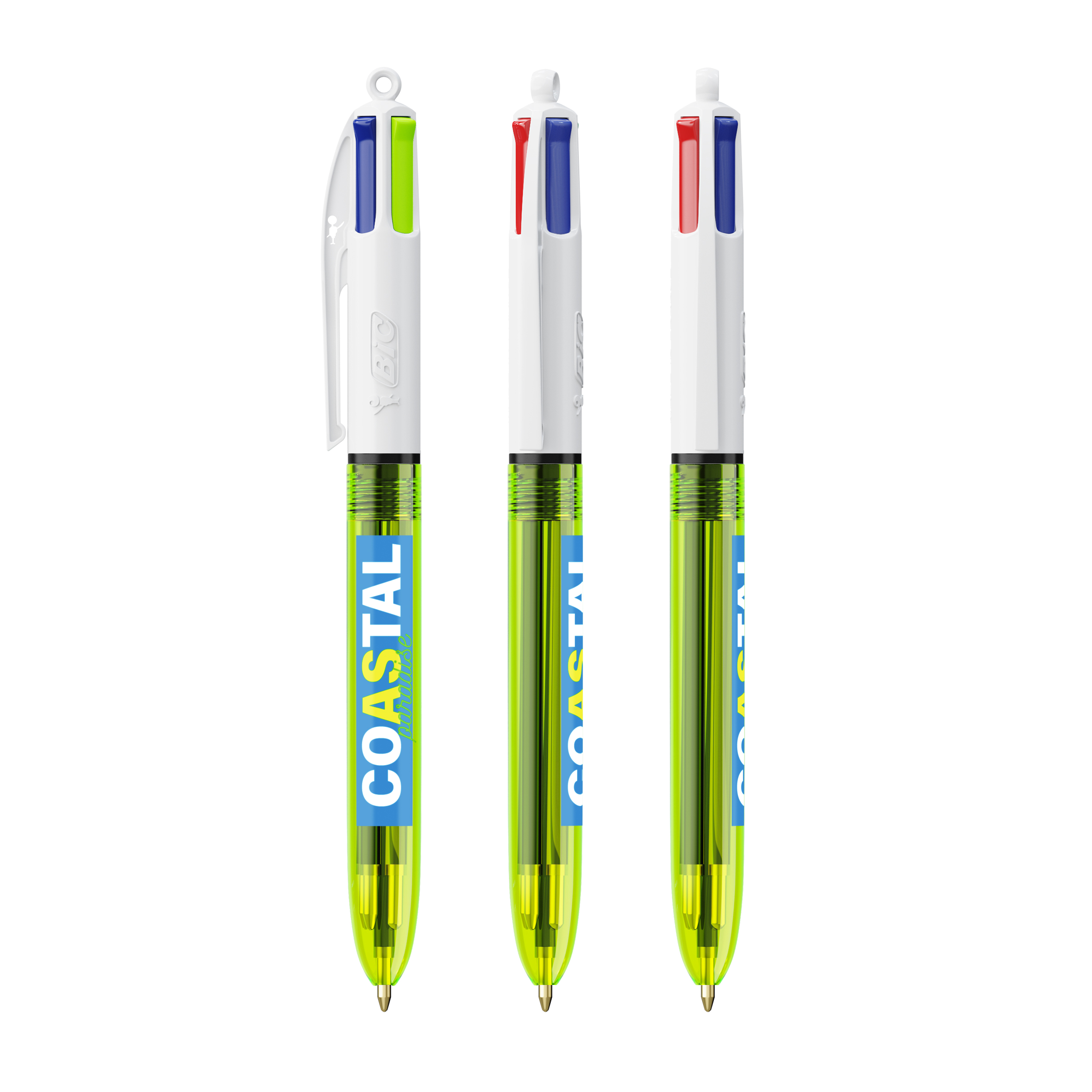 BIC® 4 Colours Fluo ballpen